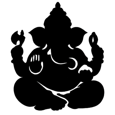 Ganesha silhouette